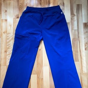 Cherokee Infinity Blue Scrub Bottoms Small
